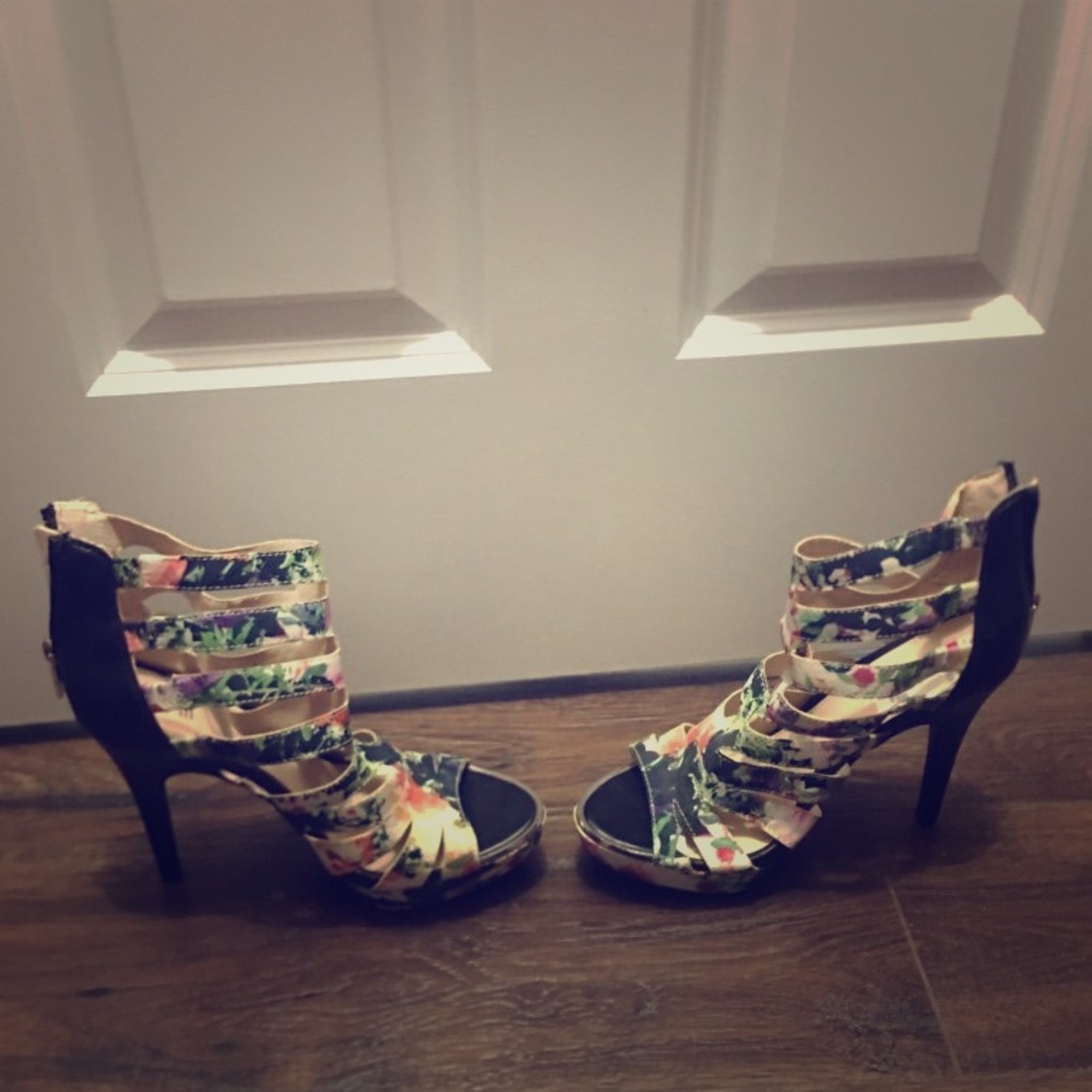 Floral Heels